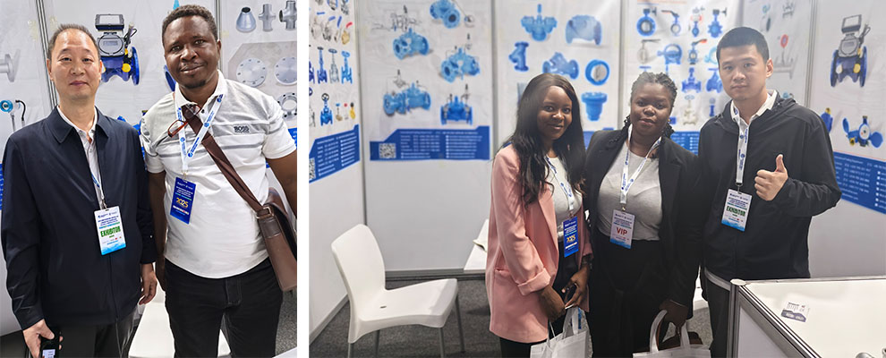 Group photo with prospective clients