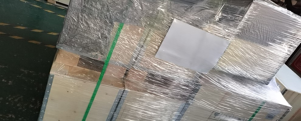 Flow meters destined for Mexico have been packed and ready for shipment.