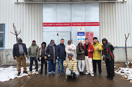 WESDUN Hosts Kenyan Clients for Factory Inspection – Strengthening Valve Cooperation in Africa