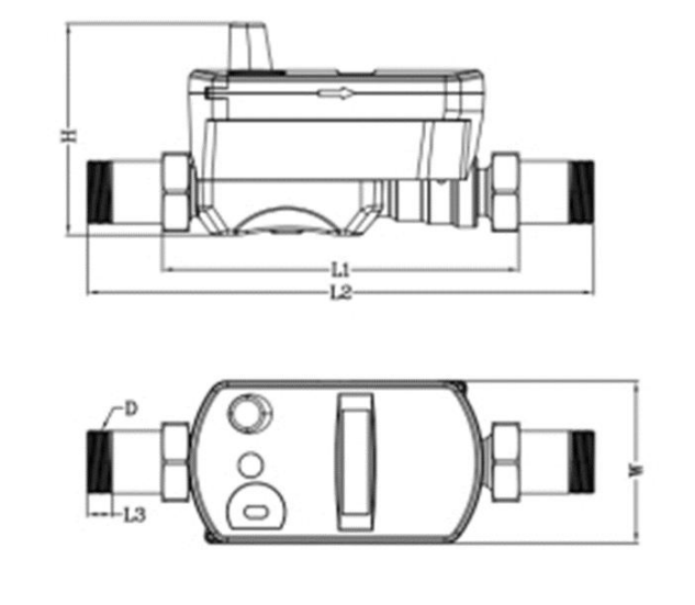 4G Smart Ultrasonic Water Meter