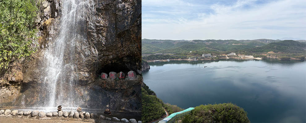 WESDUN Company's team building activities at the Yellow River Three Gorges scenic spot