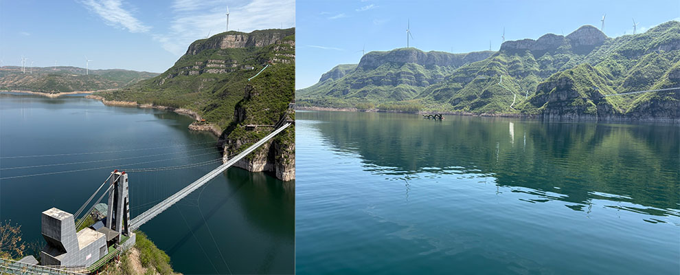 Photos of the Yellow River Three Gorges in Jiyuan