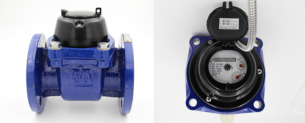 Reliable Mechanical Water Meter for Flow Rate Reading