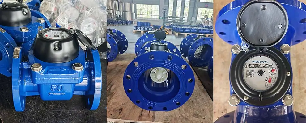 LXLC Flange water meter