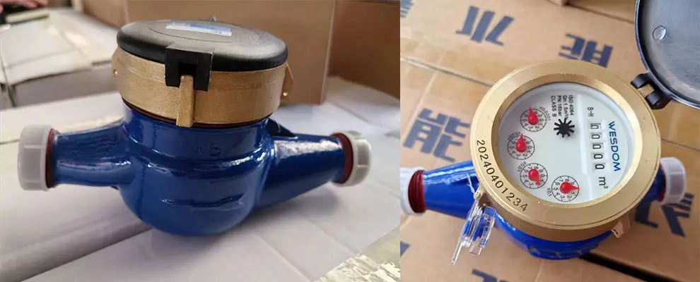 Ductile iron water meters
