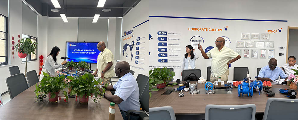 Introducing our company in detail to the clients