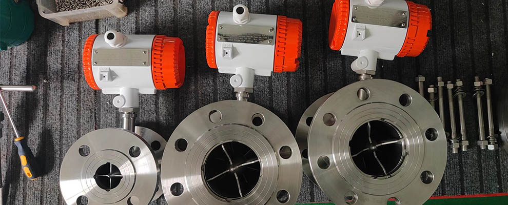 Liquid turbine flow meters