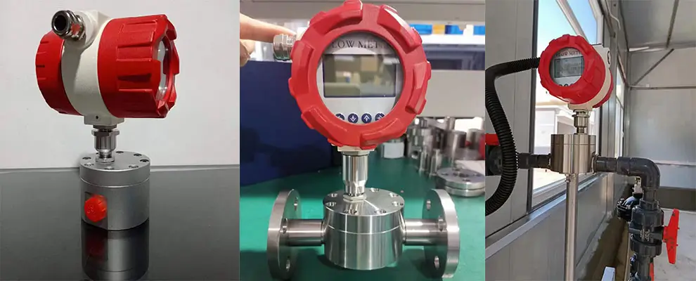 Round Gear Flow Meter