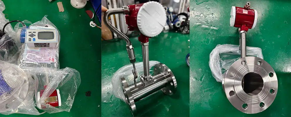 Vortex flow meter