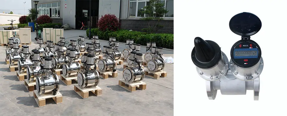 WESDUN electromagnetic flowmeter finished products