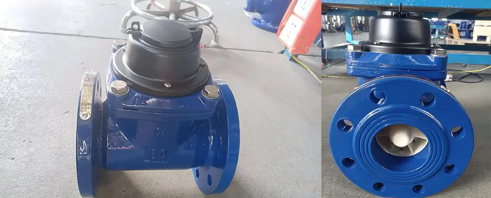 Woltman flange water meter, large‑caliber industrial cold water meter