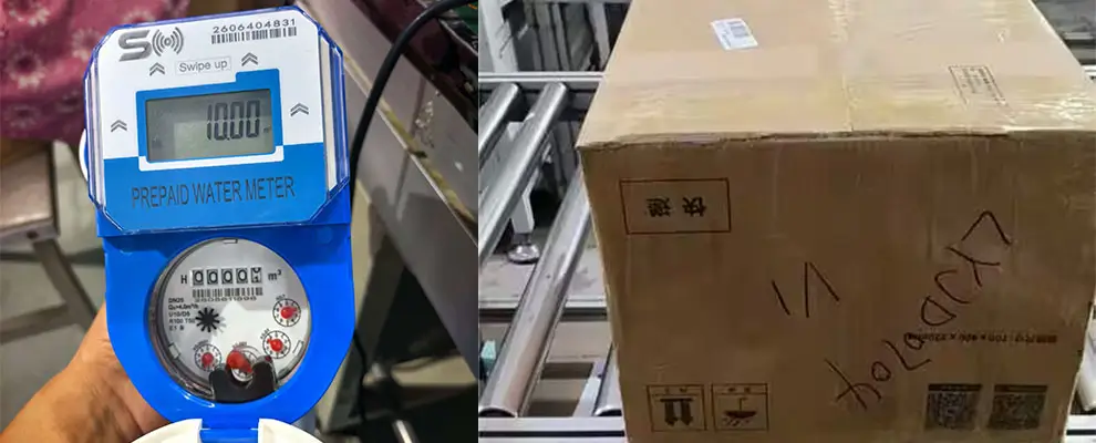 IC card prepaid water meters are about to be shipped to Ghana.