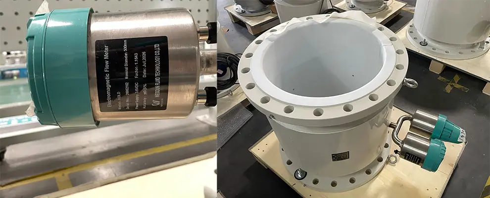 Electromagnetic flowmeters for a municipal wastewater treatment plant in Kenya