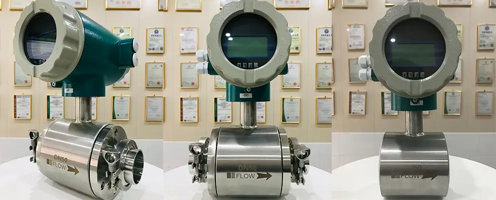 Sanitary-grade electromagnetic flowmeters manufactured by the WESDUN factory